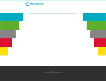 Tablet Screenshot of mova.com